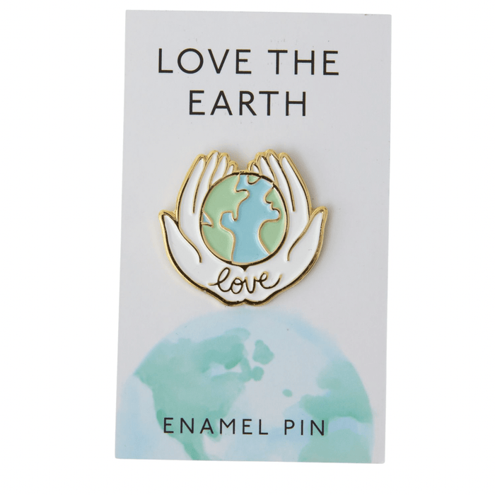 ACCENT DECOR PIN Love The Earth Enamel Pin Collection