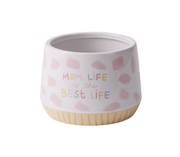 ACCENT DECOR POT Pot - 5.75"x 4.5" Motherhood Collection