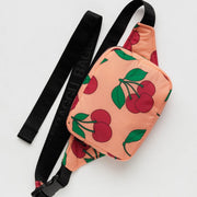 BAGGU HANDBAG SHERBET CHERRY Puffy Fanny Pack