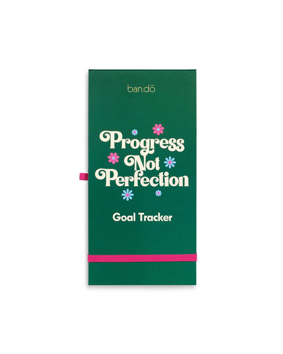 BAN.DO NOTEPAD GOAL TRACKER - PROGRESS NOT PERFECTION