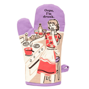 BLUE Q KITCHEN Oops, I'm Drunk Oven Mitt