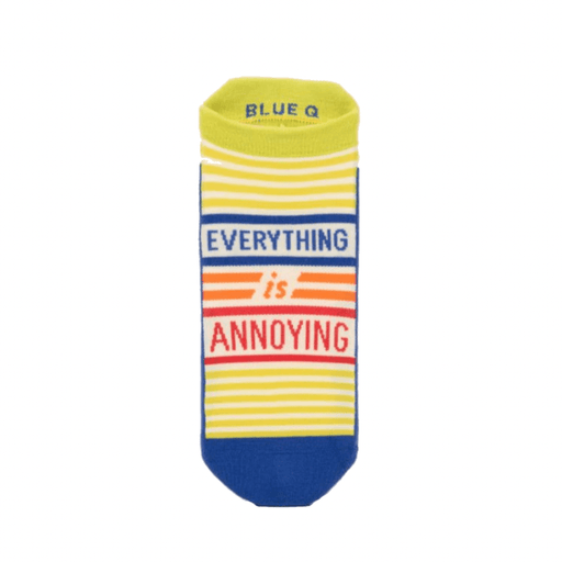 BLUE Q SOCKS Everything is Annoying - Sneaker Socks