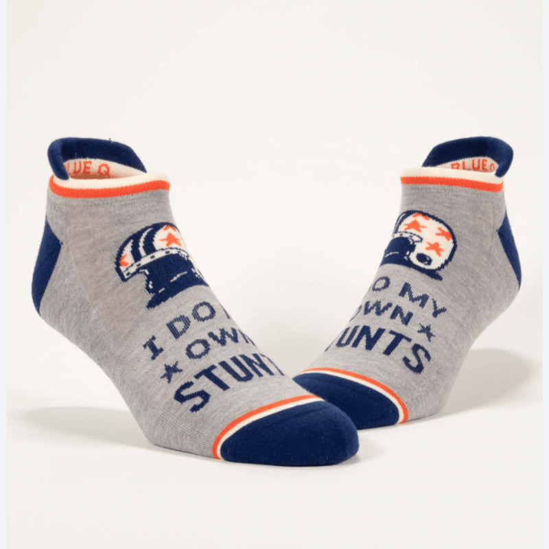 BLUE Q SOCKS S/M I Do My Own Stunts - Sneaker Socks