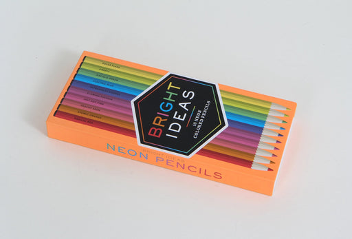 CHRONICLE BOOKS BOOK Bright Ideas Neon Colored Pencils