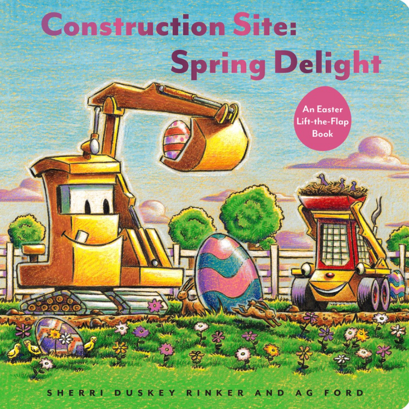 CHRONICLE BOOKS BOOK Construction Site: Spring Delight: An Easter Lift-the-Flap Book