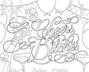 CHRONICLE BOOKS BOOK Fucking Awesome Coloring Book