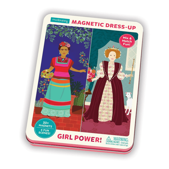 CHRONICLE BOOKS BOOK Girl Power! Magnetic Figures