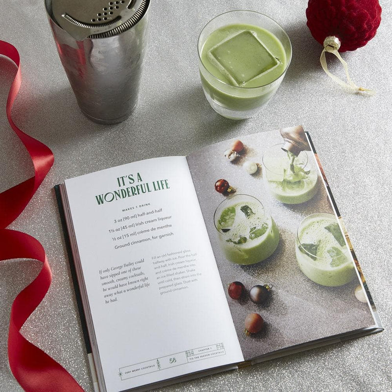 CHRONICLE BOOKS BOOK Very Merry Cocktails: 50+ Festive Drinks for the Holiday Season