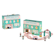 CHRONICLE BOOKS BOOK Wind Up + Go Playset Little Sweet Shop