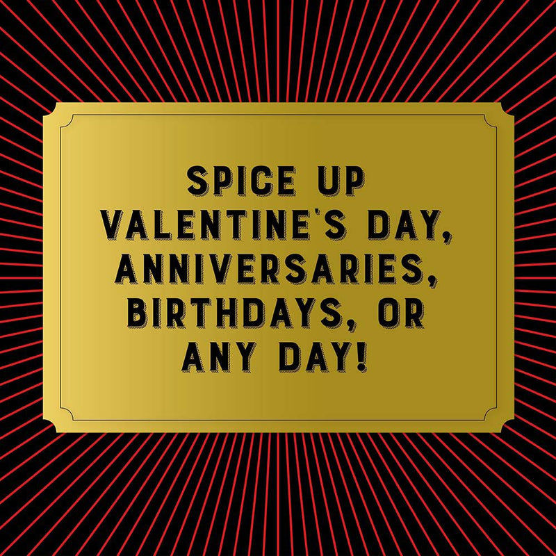 CHRONICLE BOOKS GAME Lucky Tickets for Getting Lucky: 12 Sexy Gift Coupons