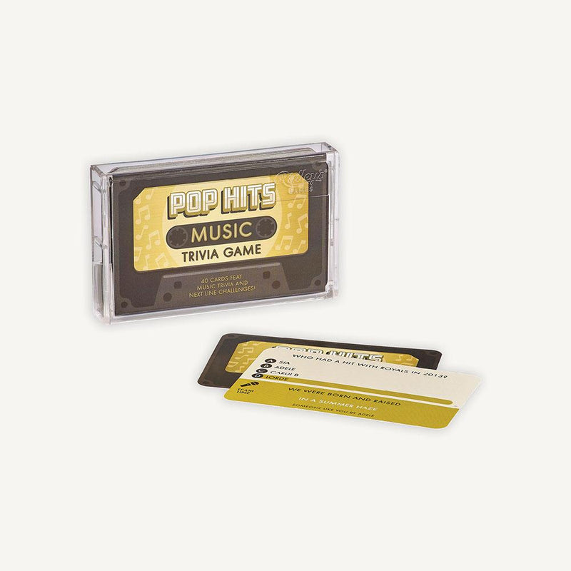 CHRONICLE BOOKS GAME Pop Hits Music Trivia Game