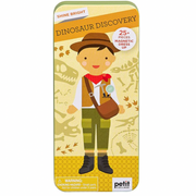 CHRONICLE BOOKS GAMES Shine Bright Dino Discovery Magnetic Dress Up