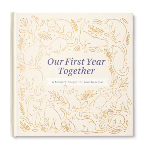 COMPENDIUM Books Our First Year Together: A Memory Keeper for Your New Cat