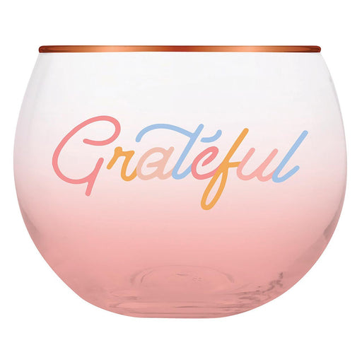 CREATIVE BRANDS BAR Roly Poly Glass | Grateful