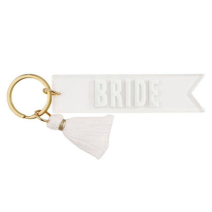 CREATIVE BRANDS Keychain BRIDE Acrylic Key Tags