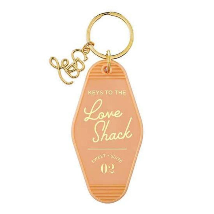CREATIVE BRANDS Keychain LOVE SHACK Motel Key Tags