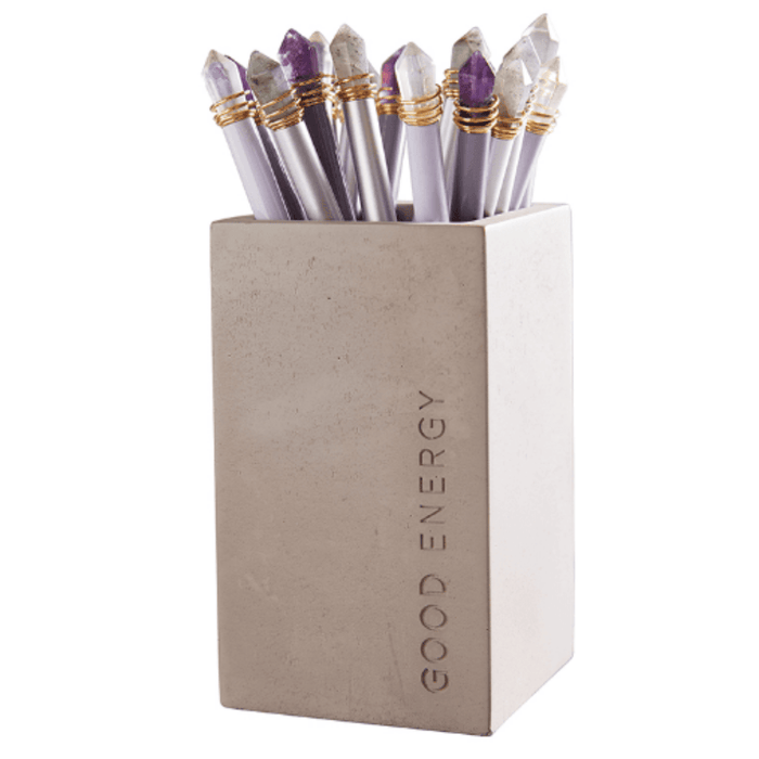 CREATIVE BRANDS PEN Amethyst Quartz Crystal Pens