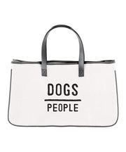 CREATIVE BRANDS TOTE DOGS/PEOPLE Canvas Travel Totes