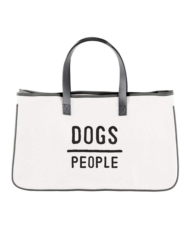 CREATIVE BRANDS TOTE DOGS/PEOPLE Canvas Travel Totes