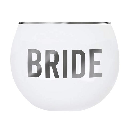 CREATIVE BRANDS WINE GLASS Roly Poly Glass | Bride