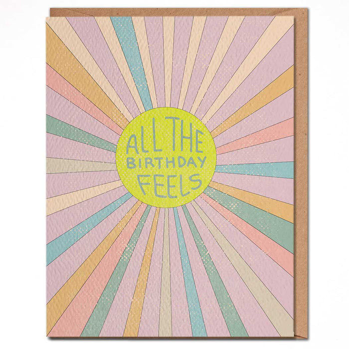 DAYDREAM PRINTS CARDS All The Birthday Feels Card