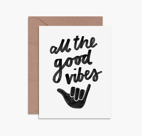 GOOD VIBES CARD - LOCAL FIXTURE