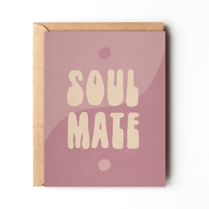 DAYDREAM PRINTS CARDS Soul Mate - Hippie Love and Friendship Card