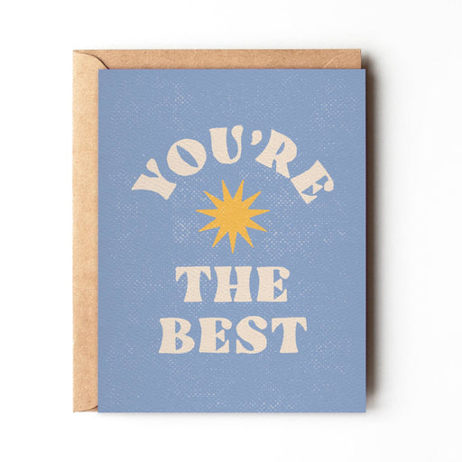 DAYDREAM PRINTS CARDS You're The Best - Fun Retro Thank You Card