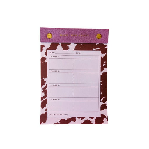 DESIGNWORKS INK NOTEPAD Make Your Move - Game Score Post-Bound Pad