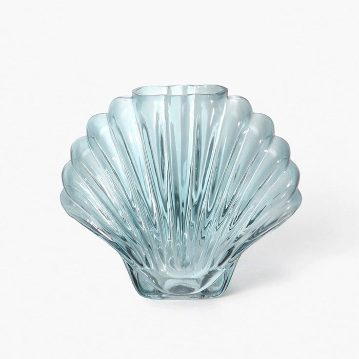 DOIY VASE BLUE Seashell Vase
