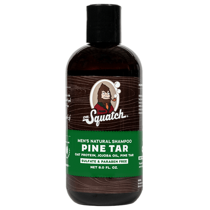 DR. SQUATCH DEODORANT Pine Tar Shampoo