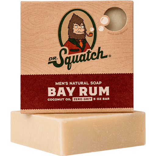 DR. SQUATCH MEN'S GROOMING Bay Rum Bar Soap