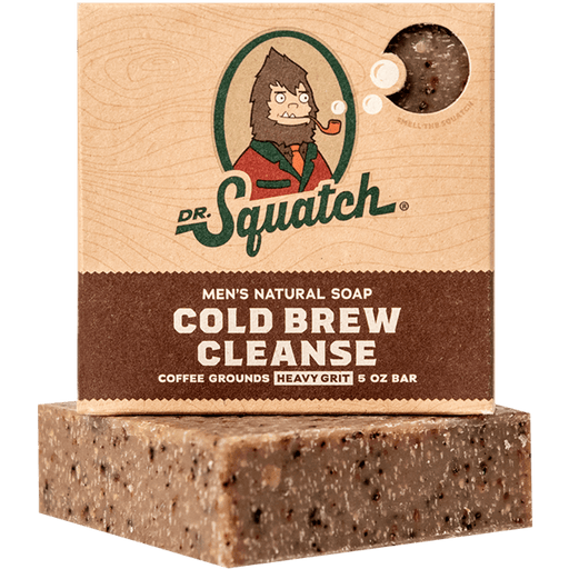 DR. SQUATCH MEN'S GROOMING Cold Brew Cleanse Bar Soap