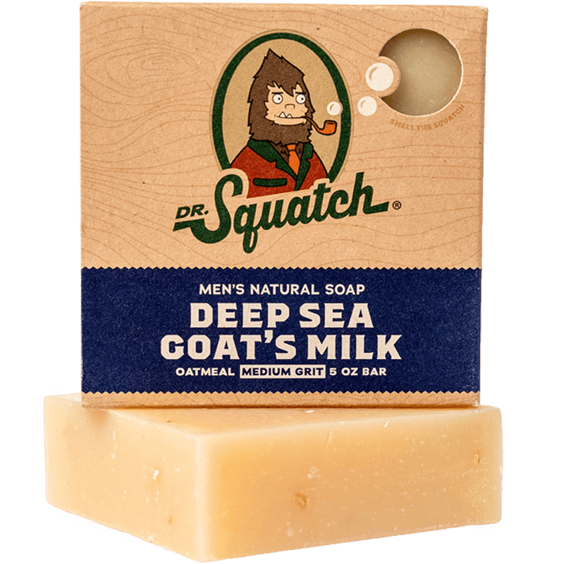 DR. SQUATCH MEN'S GROOMING Deep Sea Goats Milk