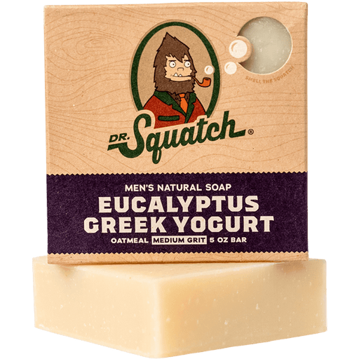 DR. SQUATCH MEN'S GROOMING Eucalyptus Yogurt Bar Soap