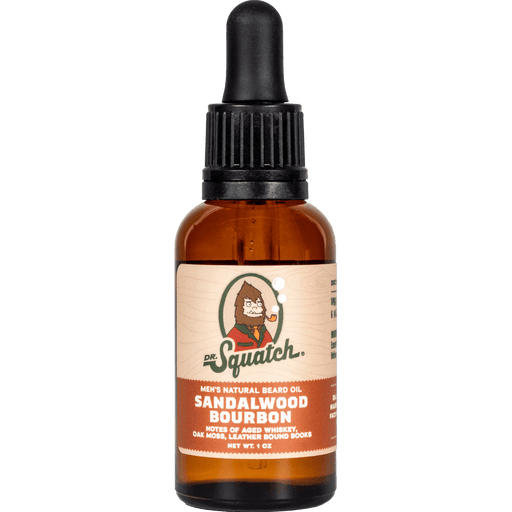 DR. SQUATCH MEN'S GROOMING Sandalwood Bourbon Beard Oil