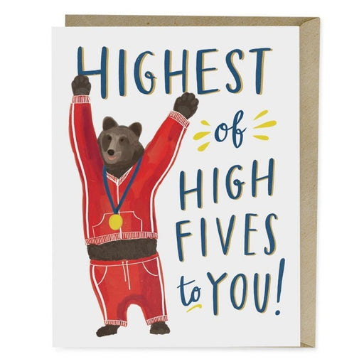 EMILY MCDOWELL & FRIENDS CARD Highest of Fives Congrats Card