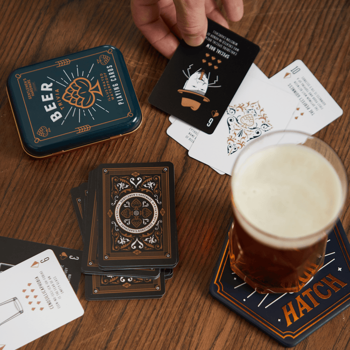 GENTLEMEN'S HARDWARE WHISKEY GLASS Beer Playing Cards
