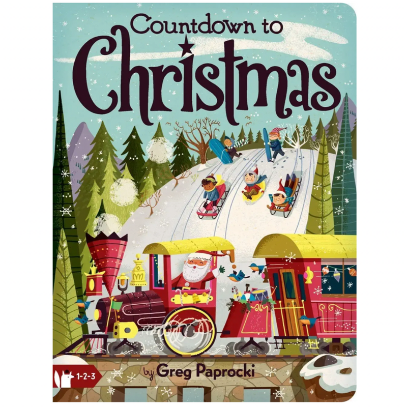 GIBBS SMITH BOOK Countdown to Christmas