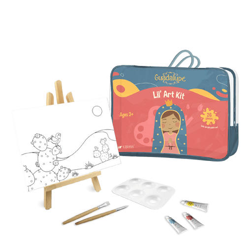 GIBBS SMITH BOOK Lil' Libros - Lil' Guadalupe Art Kit