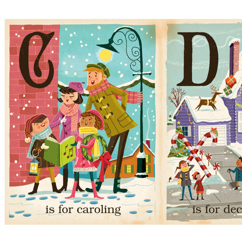 GIBBS SMITH BOOK S Is for Santa: A Christmas Alphabet