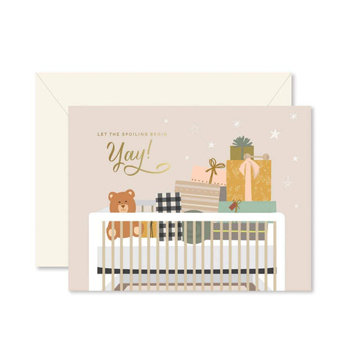 GINGER P. DESIGNS CARDS Spoiling Baby Card
