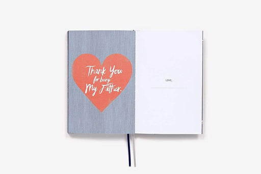 50 Things About My Father (Fill-in Gift Book): A Celebration - LOCAL FIXTURE