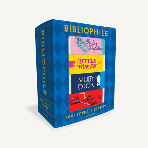 HACHETTE BOOK Bibliophile Literary Erasers