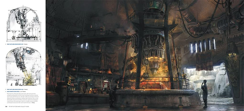 HACHETTE BOOK The Art of Star Wars: Galaxy s Edge