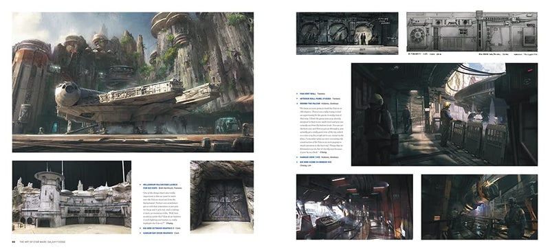 HACHETTE BOOK The Art of Star Wars: Galaxy s Edge