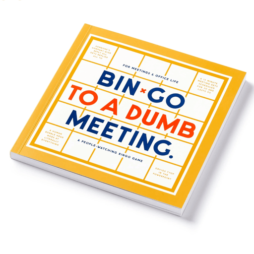 HACHETTE Books Bin-go To A Dumb Meeting Bingo Book