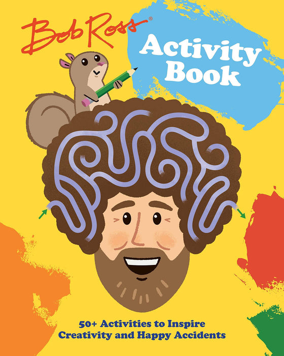 HACHETTE BOOKS Bob Ross Activity Book: 50+ Activities to Inspire Creativity