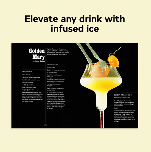 HACHETTE Books Disco Cube Cocktails: 100+ innovative recipes for artful ice and drinks