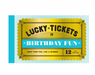 HACHETTE Books Lucky Tickets for Birthday Fun: 12 Gift Coupons